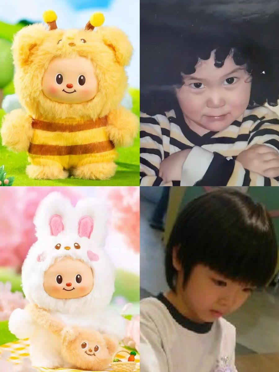 หมีผึ้งหมีต่าย 🧸🧈🐝🐰🤎🤍