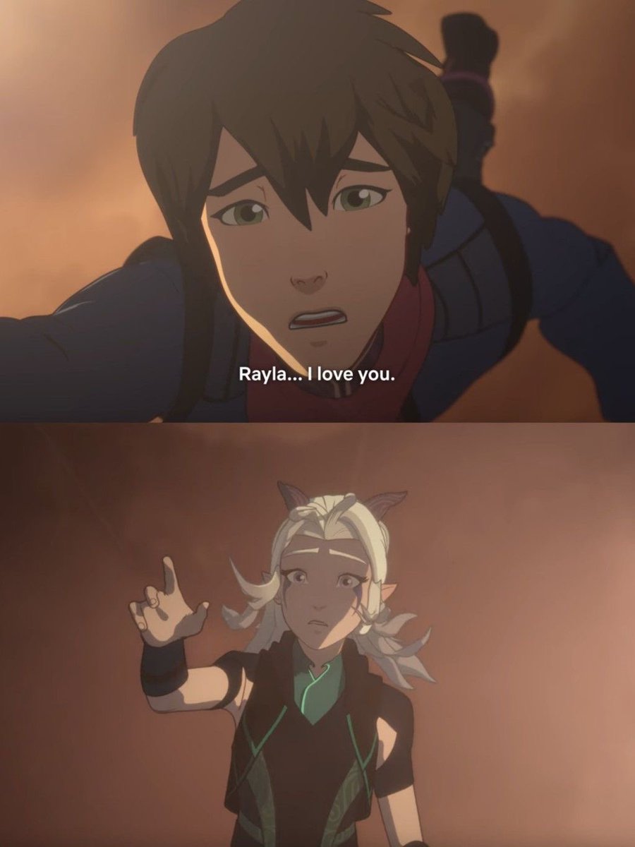 Rayla fell first, but Callum fell harder