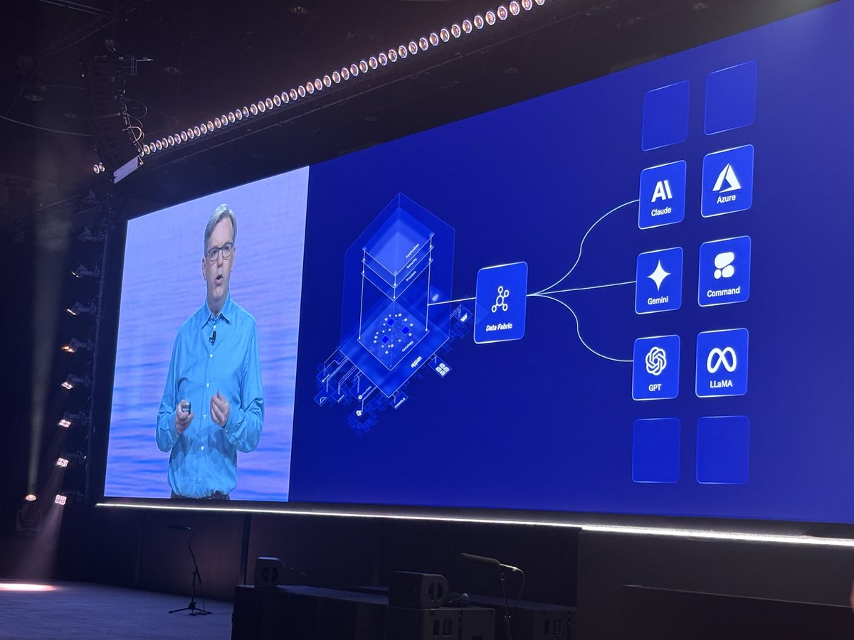 nyike's tweet image. Michael Beckley - data fabrics and mcp must deliver clear context to AI agents. #AppianWorld #AI #CIO