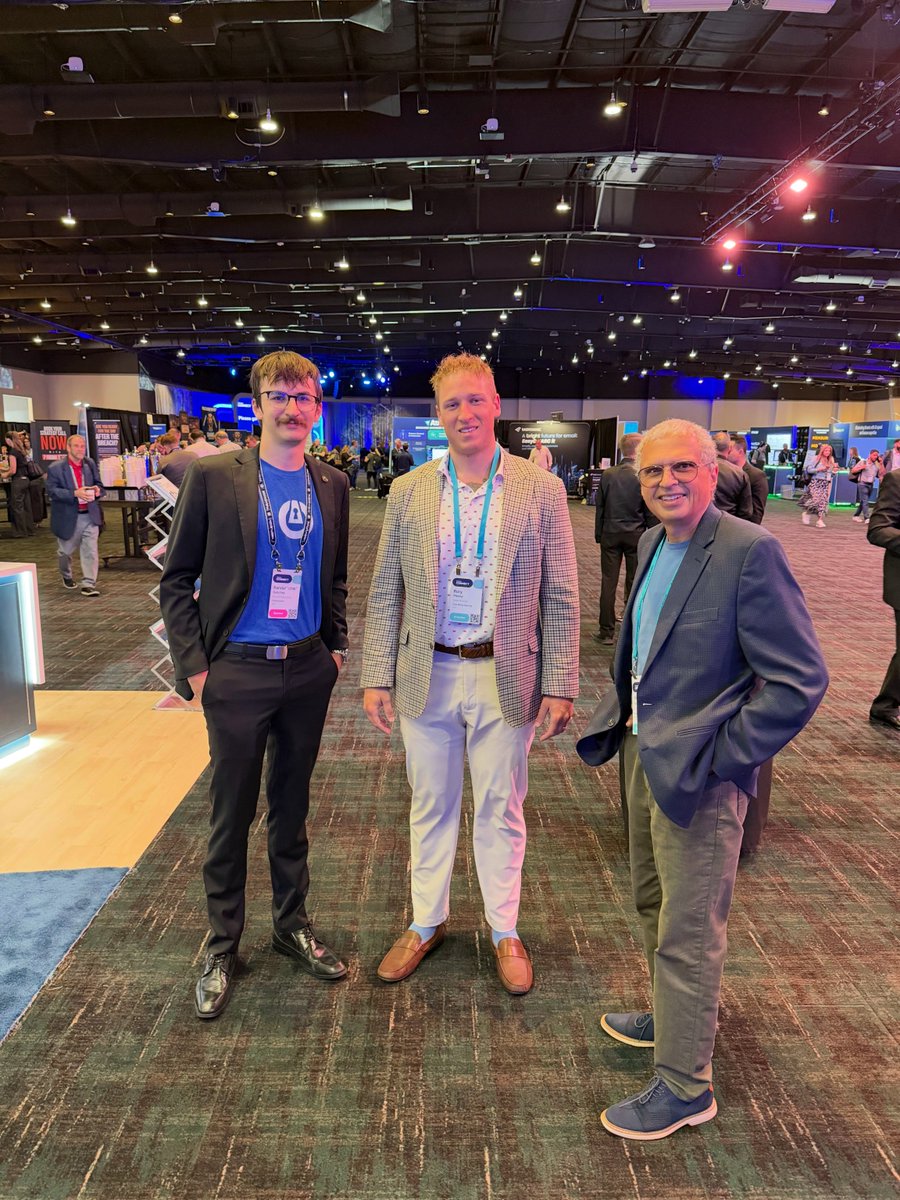 darkrhiinosec's tweet image. We’re out at Kaseya Connect in Las Vegas this week! Awesome catching up with Chili Sanchez (ThreatLocker) and Valeria (Our Kaseya Rep). If you’re at the event, come say hi! We’d love to connect!

#KaseyaConnect #Partnerships #Cybersecurity #DarkRhiinoSecurity
