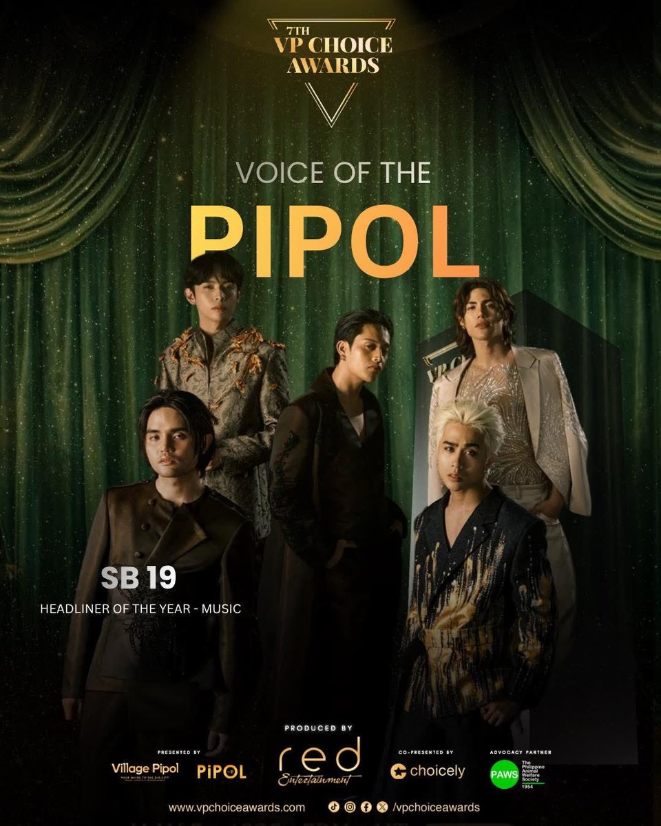 naysayers: hindi pa rin mahal ng masa

*literally the next day, wins Voice of the Pipol

SB19 HEADLINER OF THE YEAR
<a href="/SB19Official/">SB19 Official</a> #SB19
#SB19Wins7thVPChoiceAwards