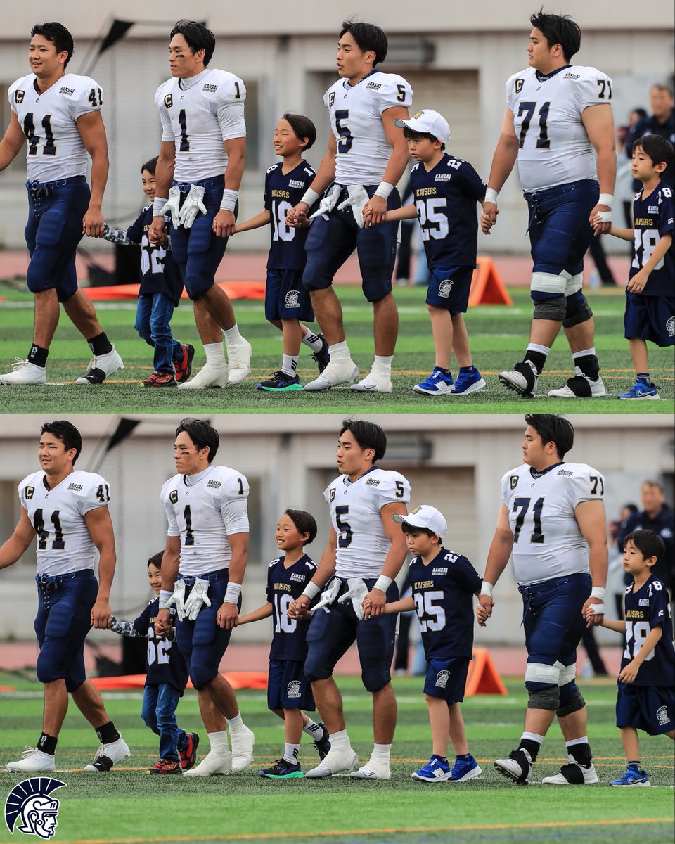 The wave begins now🏈🌊 #KAISERS #KAISERSFOOTBALL #関西大学