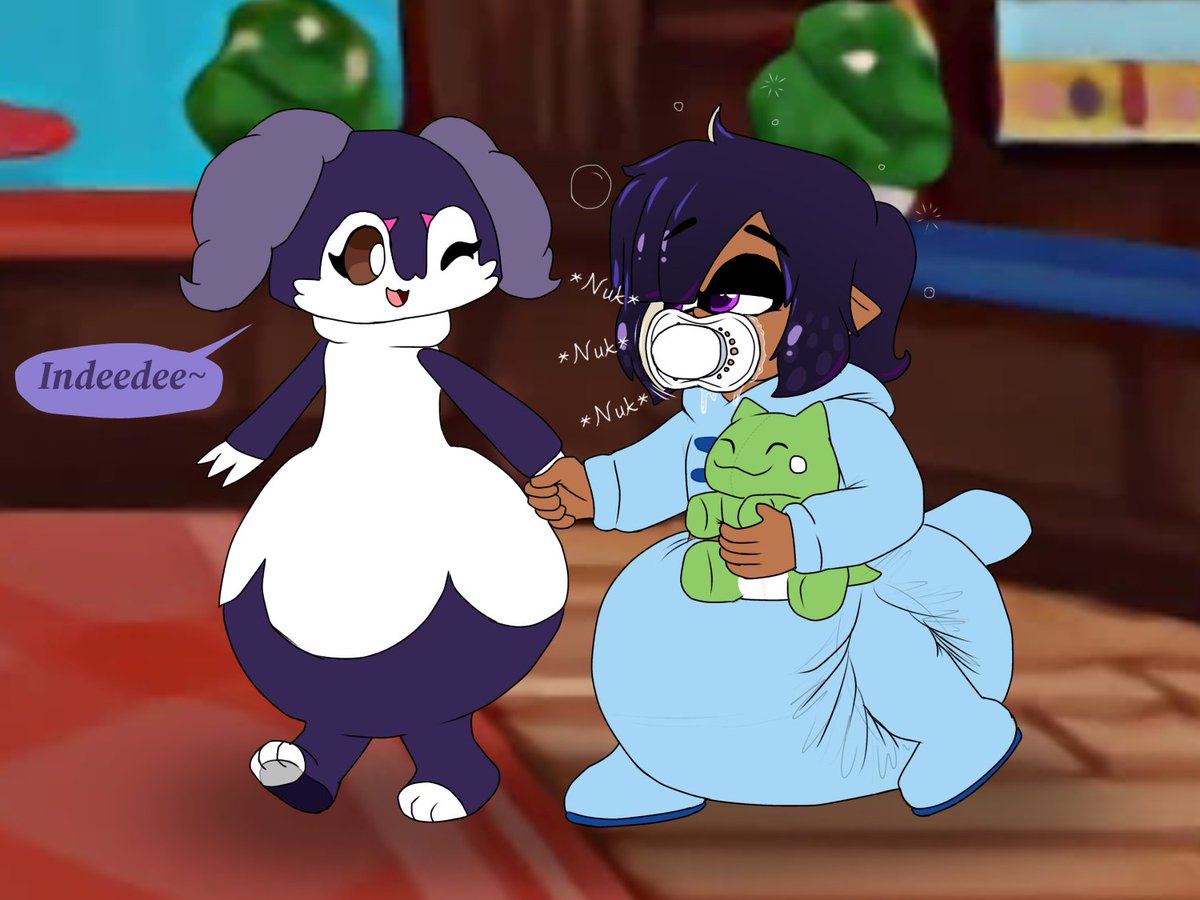 woomyboi736's tweet photo. Female Indeedees are great babysitters for pokemon and trainers~ :3 https://t.co/nhuyyYvYCb