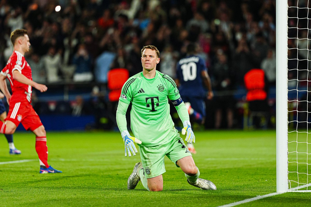 A verdadeira definição do jogo ingrato para o guarda-redes. 😒

Manuel Neuer enfrentou cinco remates e sofreu cinco golos na derrota do PSG frente ao Bayern (5-4) na 1ª mão da meia-final da Champions League e viveu um jogo que retrata um dos episódios do Ser Guarda-Redes.