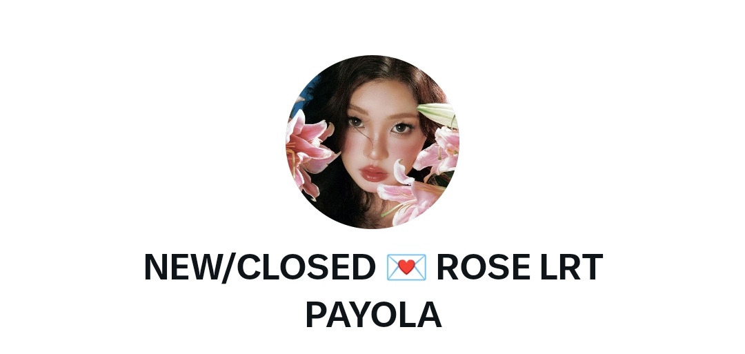 ROSE LRT PAYOLA 𓍯 tweet media