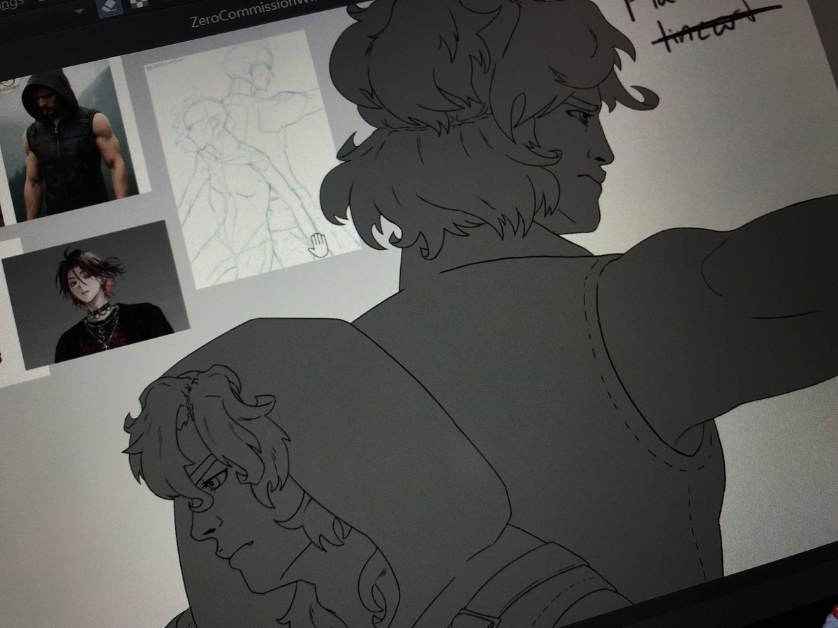 brovamis's tweet photo. Commission WIP 🚧🏗️ 
——
[ #commissionwip #wip #koficommission #lineart #brovamis ] https://t.co/fbCOwvdinB