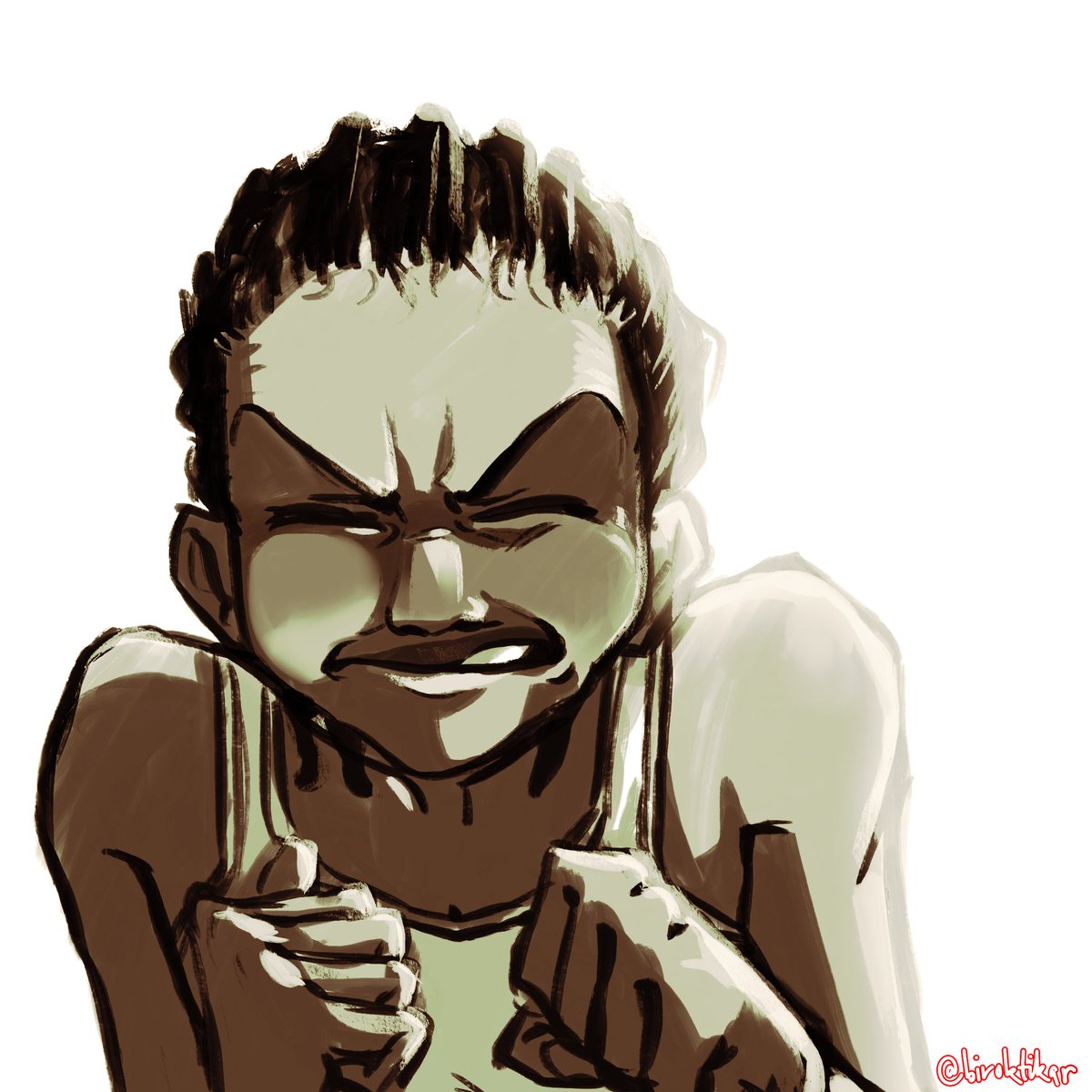 biroktikar's tweet image. #boondocks doodles