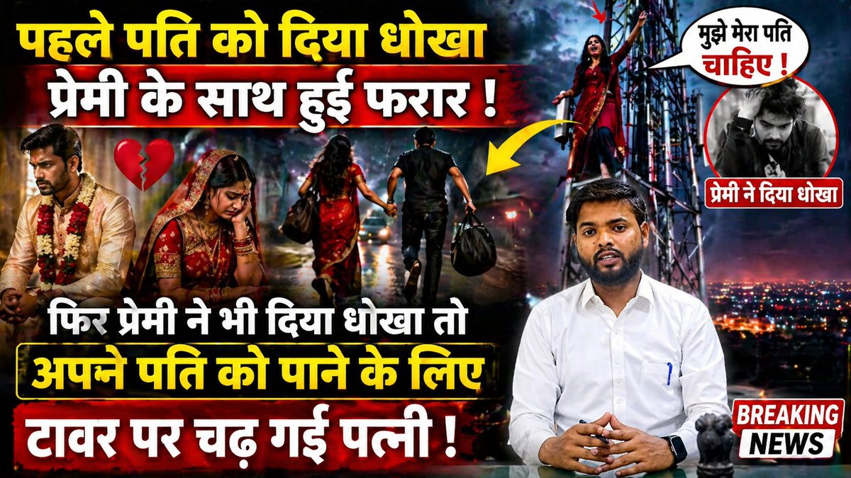 _rajan11's tweet photo. पहले पति को दिया धोखा प्रेमी के साथ हुई फरार 

https://t.co/eo3S8K7ygd

#LoveAffair
#BreakingNews
#UPNews
#ViralNews
#CrimeNews
#EmotionalStory
#PatiPatni
#LoveBetrayal
#HindiNews
#LatestNews
#NewsUpdate
#TrueStory
#ShockingNews
#RelationshipDrama
#ViralStory
#IndiaNews https://t.co/l8ic605lyt
