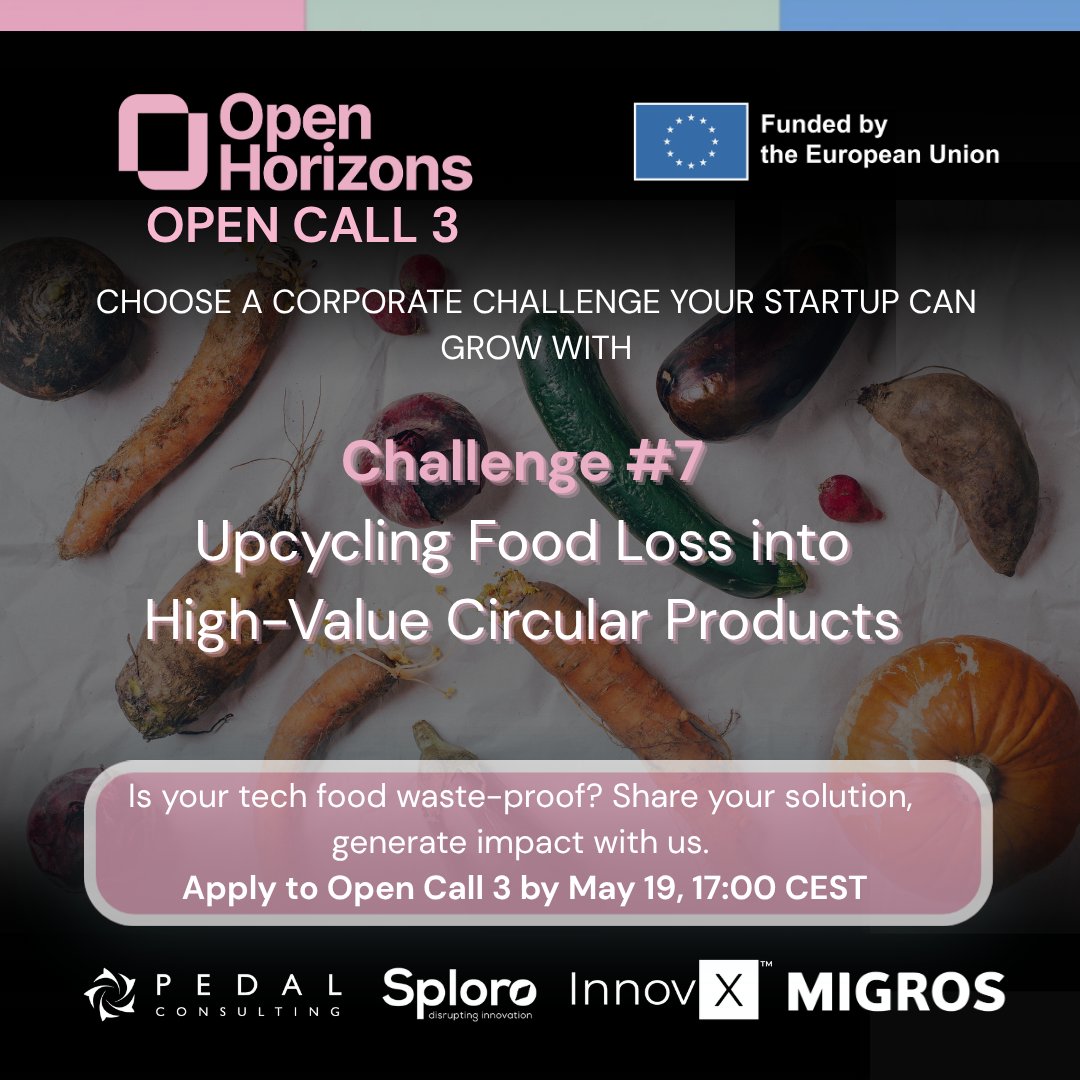 OpenHorizonsEU's tweet photo. 🍒 Tonnes of perfectly edible produce never reach consumers...Just because it doesn't meet cosmetic standards, or couldn't move fast enough through the supply chain.

👇 Challenge 7 is looking for solutions that turn that loss into value.

🔗  Apply: https://t.co/SfK7HRpue8 https://t.co/hz13Uj53nO