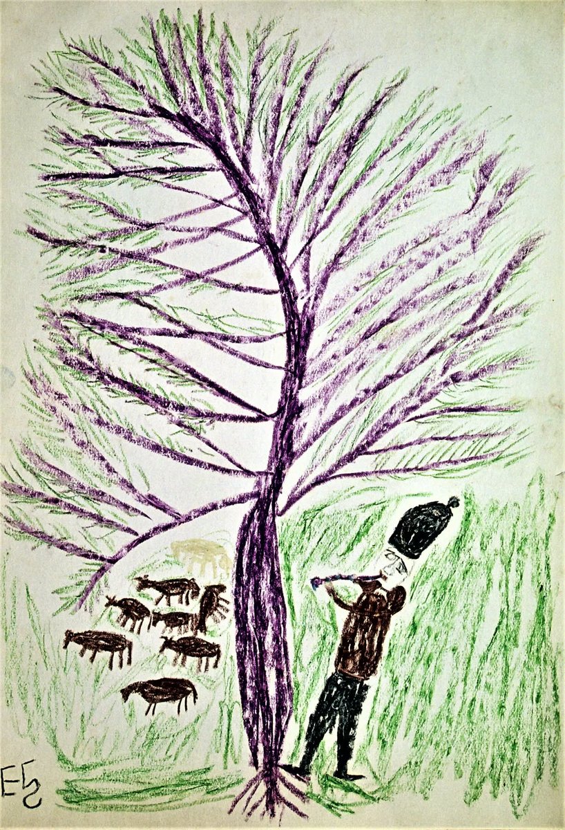 turgutekiz's tweet image. ESMA EKİZ Kağıt Pastel  (49,5x34.8 cm) 
#esmaekiz #artlife #painting #figurativeart #nftart #colorful #color #artbrut #brutart #hamsanat #artbrutmuseum #canvaspainting #art #modernart #design #artist #night #peace #rela #artistsoninstagram #artpainting #artcollector #