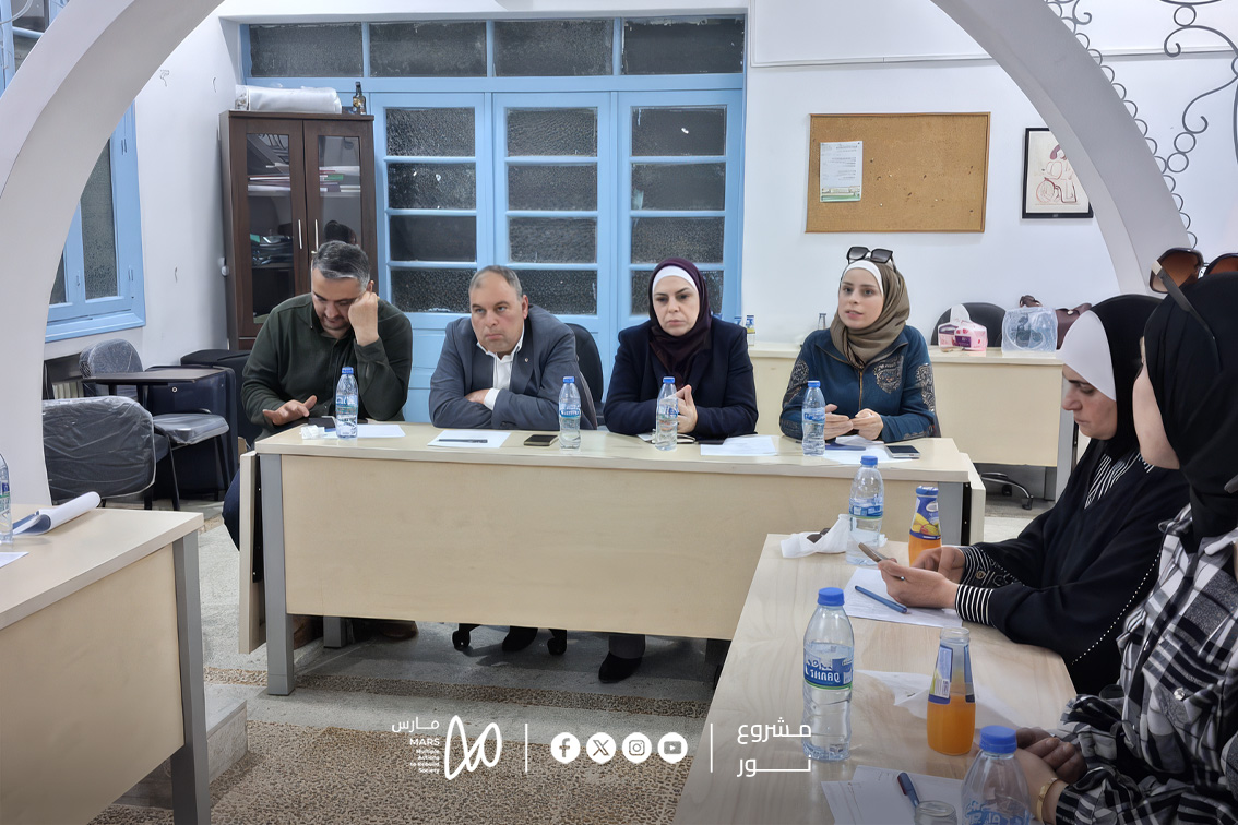 InfoMars3's tweet photo. MARS Organization held a dialogue session in Aleppo under the Noor Project to discuss the needs of detention survivors and strengthen coordination between relevant stakeholders. Participants agreed on follow-up steps to improve services and long-term support. https://t.co/owIWf4Bq1x