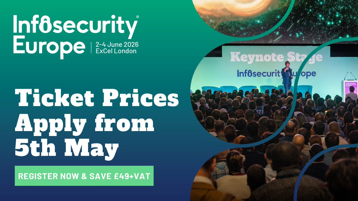 Infosecurity Europe tweet media
