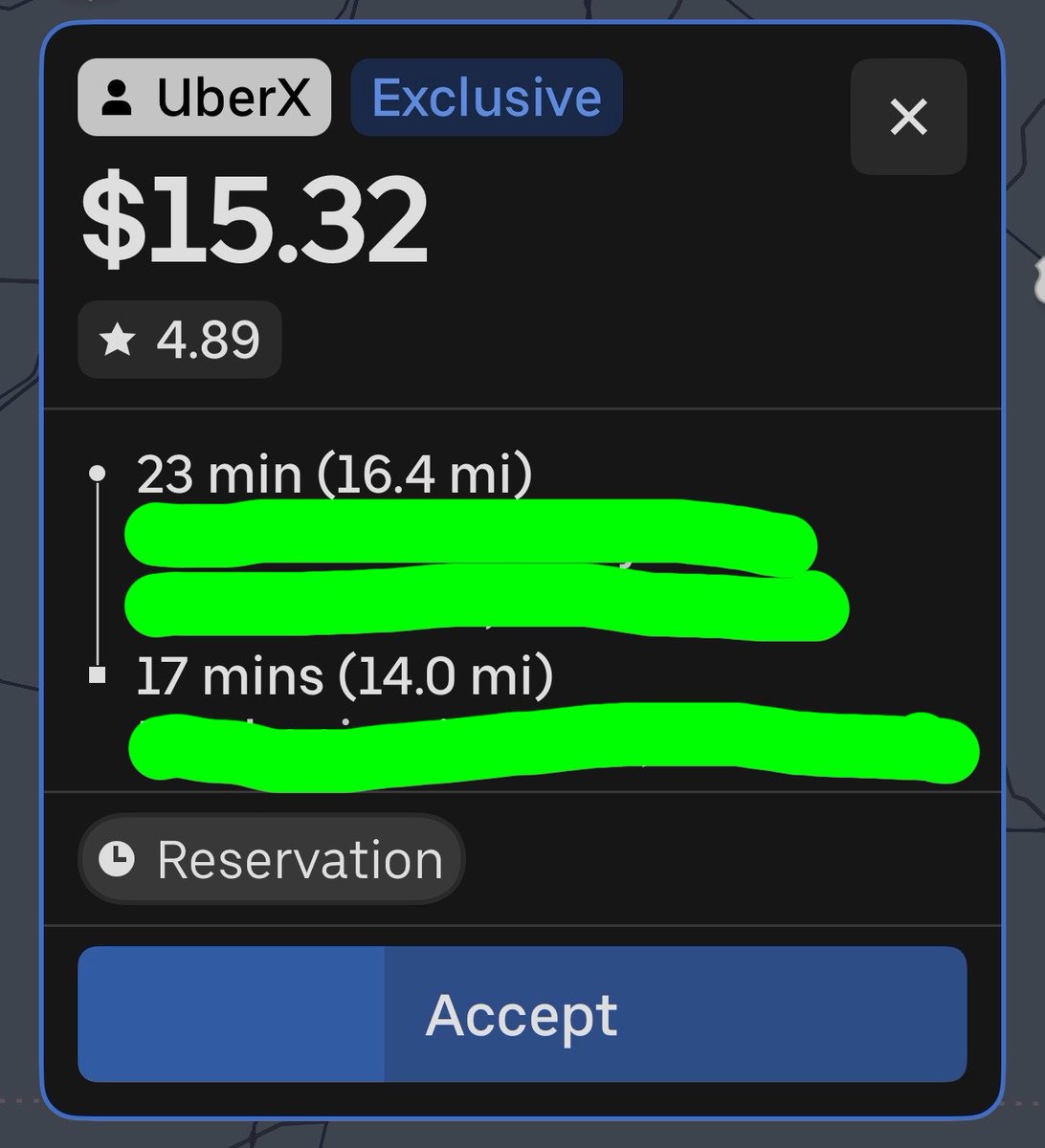 LJ9546638084026's tweet image. #Uber crazy with these garbage fares. Have you seen the #gas prices yet? #Rideshare #Decline