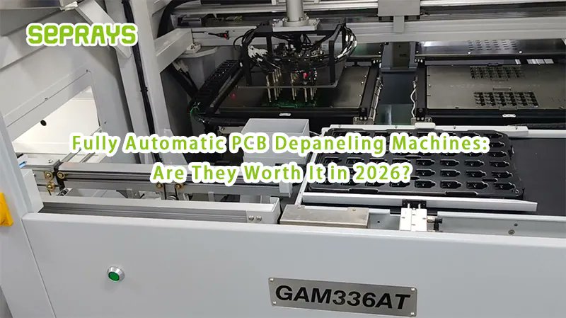 Seprays's tweet image. Fully automatic PCB depaneling in 2026—worth it? 🤔

Higher throughput.
Less labor.
Better consistency.

For many lines, the answer is becoming YES.
seprays.com/fully-automati…

#PCB #SMT #Automation