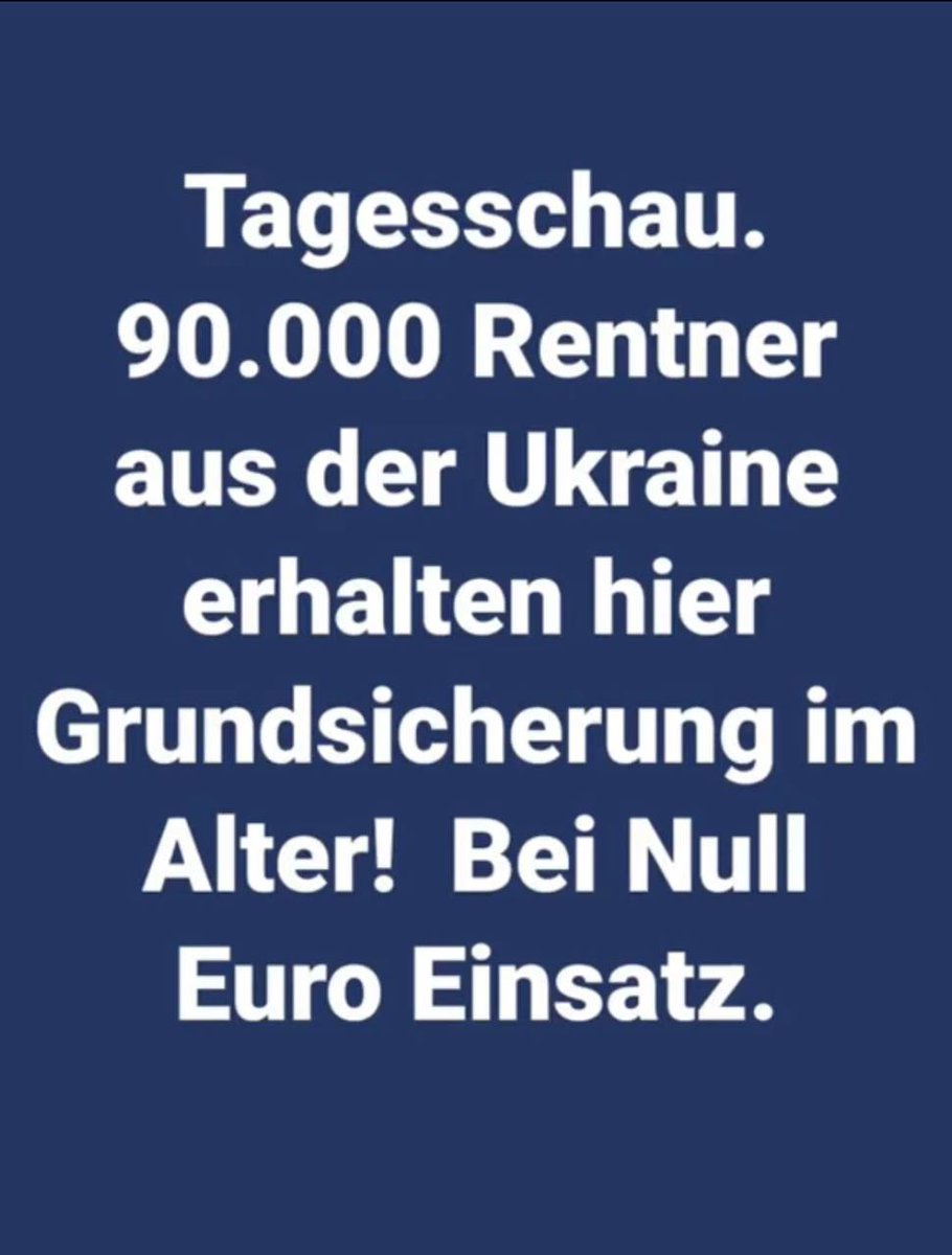 Sie haben die Rente für Ukrainer in „Grundsicherung im Alter“ umbenannt.
 Das wird aber wie vorher gezahlt und auch auf Kosten der deutschen Steuerzahler.
Läuft im Deppenland !