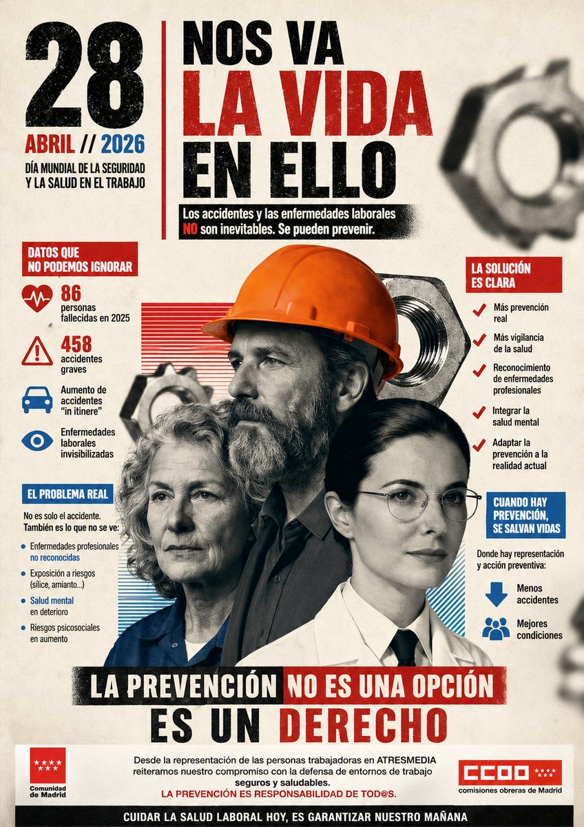 CCOO Atresmedia tweet media