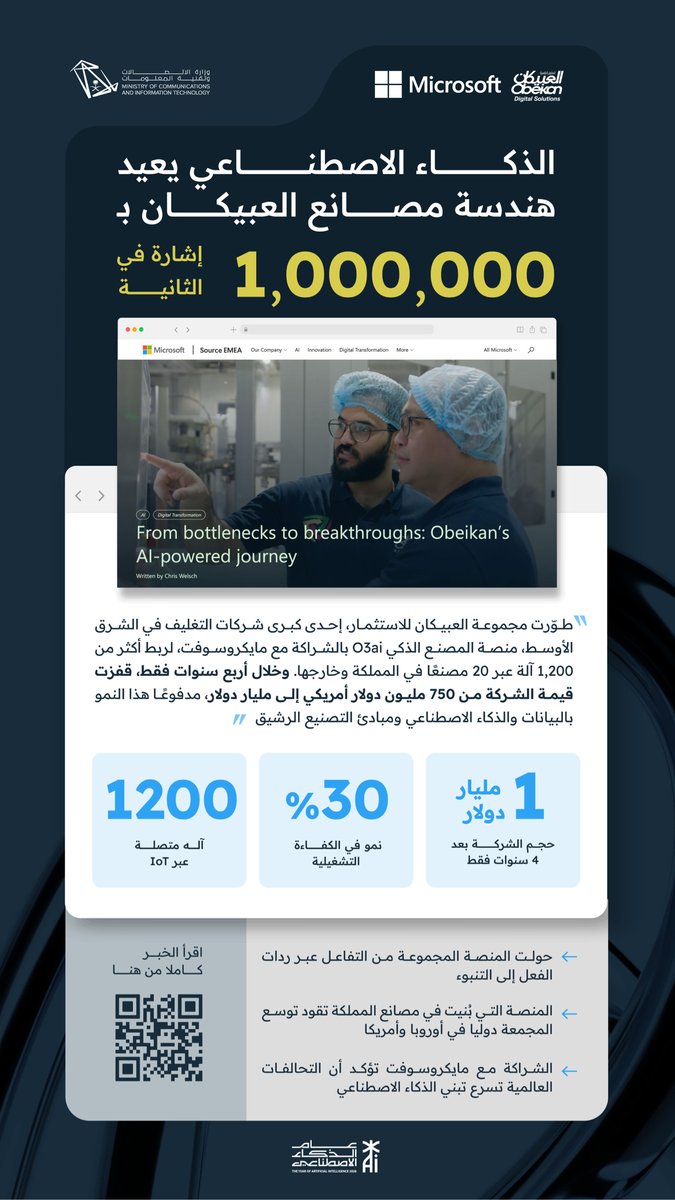 وزارة الاتصالات وتقنية المعلومات tweet media