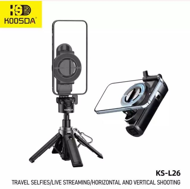 OrderNepal's tweet image. KOOSDA KS-L26 Mini Magnetic Selfie Stick 🤳
Was: Rs. 3000❌
 🔥 Now: Rs. 2100 only 
#SelfieStick #KOOSDA #MobilePhotography #TravelGear #NepalGadgets #TechDeal #ContentCreator
थप जानकारीको लागि हामीलाई सम्पर्क गर्नुहोस l
 🛒Order Now: 01-5904030, 976-4644204