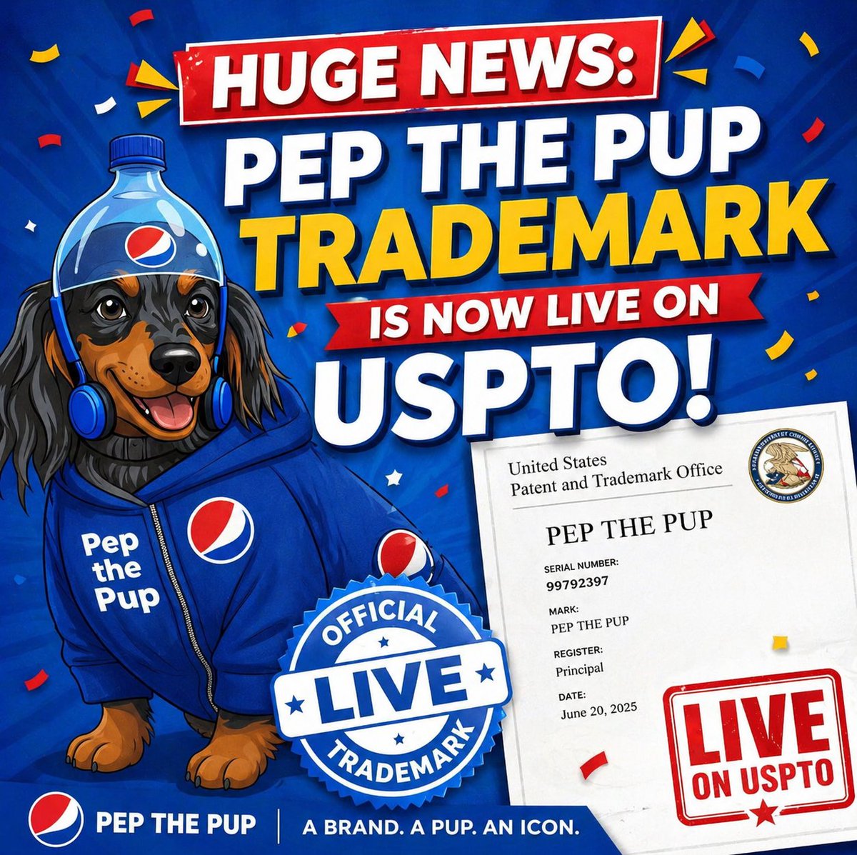 Pep the Pup™ tweet media