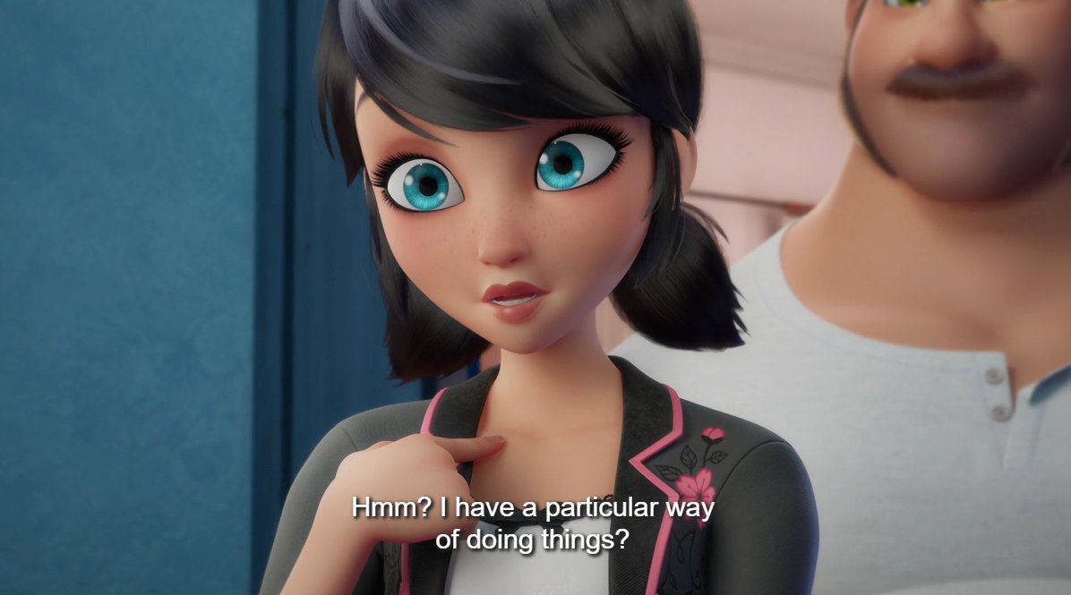 I love how we first had a Marinette meter and now "Marinette moments"