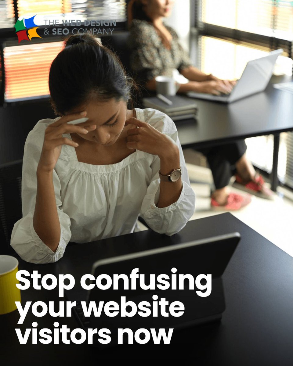 webdesignseoco's tweet photo. Why do small business websites confuse visitors? Many sites overwhelm with too much info, unclear navigation, or vague calls to action. Simplify your site to guide visitors clearly and turn clicks into customers. #WebDesign #SEO #WDSEO #WebDesignandSEOCompany #OnlineGrowth https://t.co/zabZVRoadF