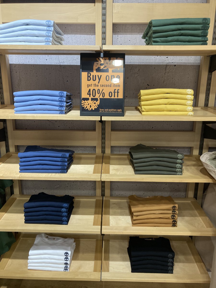 midsummer_place's tweet image. Step into style with #Timberland 👢✨

Get 40% OFF your second item when you shop in-store! Don’t miss the chance to grab your favourites for less.

Visit us today and upgrade your look!