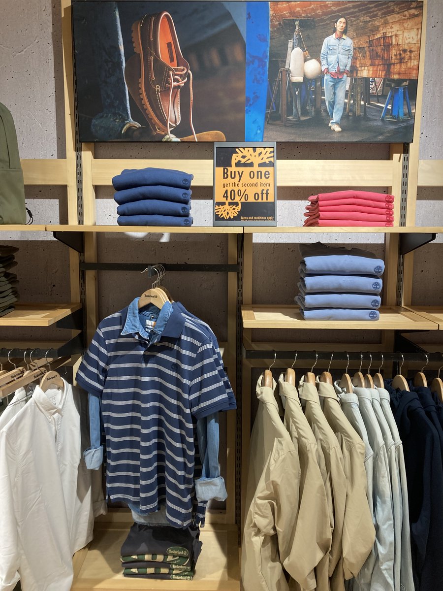 midsummer_place's tweet image. Step into style with #Timberland 👢✨

Get 40% OFF your second item when you shop in-store! Don’t miss the chance to grab your favourites for less.

Visit us today and upgrade your look!