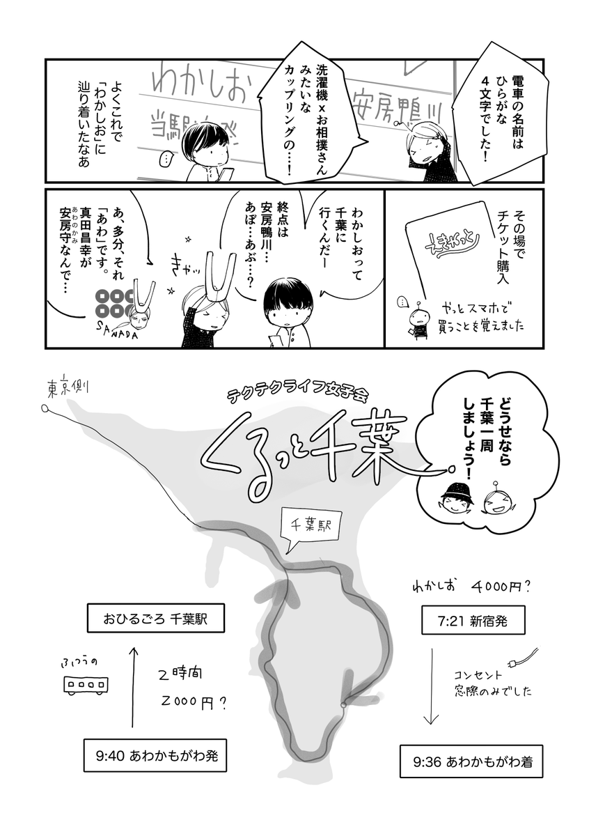yuhkitakada's tweet photo. テクテクライフ女子会：くるっと千葉編。
ブログ：https://t.co/KLxcCeL0ld https://t.co/XAjO4JFVPy