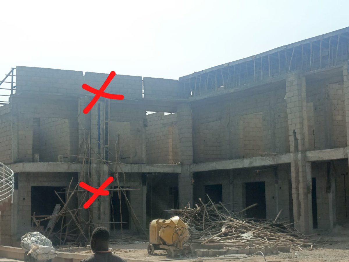 GovGist's tweet photo. This is a clear example of what happens when professional engineers are sidelined in construction projects.

Engaging unqualified individuals to cut costs compromises structural integrity and endangers lives and property.

Proper standards and professional oversight are not optional, they are essential.

We must do better as a system.