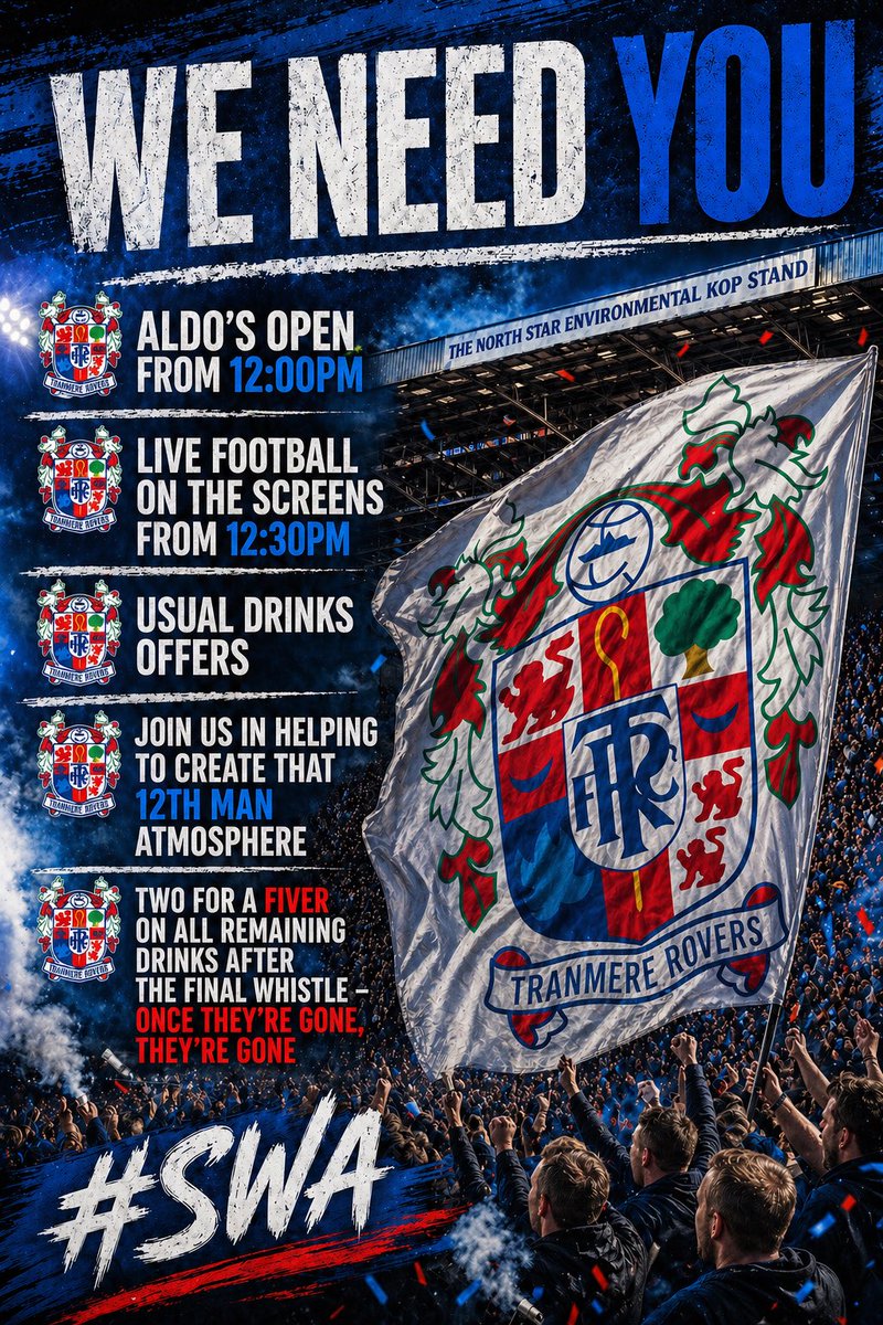 TROSC - (Tranmere Rovers Official Supporters Club) tweet media