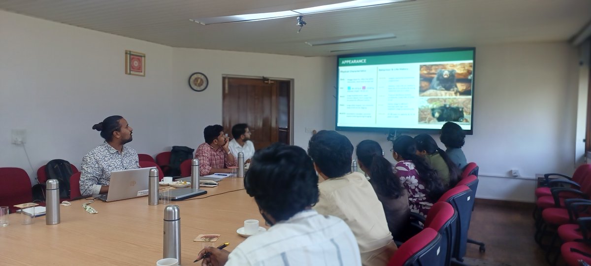 slothbear2026's tweet photo. Day 1: Understanding the vision and the species🐻

As part of the ongoing orientation workshop at the Wildlife Institute of India, Day 1 focused on introducing the project framework, the species, and key implementation processes — laying a strong foundation for field-level execution.

The session on “Project Overview: Vision, Objectives, and Implementation Roadmap” by @CRamesh_WII and @UpmaManral outlined the landscape-based approach of the initiative across 16 priority states within the range of the Sloth Bear. Discussions highlighted the integration of scientific research, habitat management, connectivity conservation, and community engagement for long-term planning. The roadmap emphasized securing ecological corridors, strengthening coexistence strategies, and addressing key knowledge gaps through adaptive, evidence-based approaches. The session also featured inputs from @amitwii, who outlined the vegetation component of the project, emphasizing the role of vegetation in supporting food resources and shelter for the Sloth Bear.

In the “Meet the Species” session, @ashishjangid22 shared insights into sloth bear ecology, distribution, and ecological roles, highlighting their significance as umbrella species and ecosystem engineers. Key challenges including habitat fragmentation, poaching, and increasing human–bear interface were also discussed.

A session on Financial Guidelines and Procedures for Project Implementation by Ms. Shricha Pathak, provided clarity on administrative and financial processes to support effective coordination and execution of project activities. @ashishjangid22 and @avinashyadv95 further elaborated on the operations and logistic guidelines for field implementation.

These sessions enhanced the collective understanding of the #ProjectSlothBear team and established a strong foundation for sustained engagement with the institute and collaboration among team members.

#ProjectSlothBear #SlothBear #BearConservation #HumanWildlifeCoexistence #InterfaceManagement #IndiaWildlife #CapacityBuilding

@moefcc @NationalCAMPA @wii_india @SACONCoimbatore @wii_eiacp @rameshpandeyifs @GobindsagarBha1 @RuchiBadola2 @CRamesh_WII @BivashPand34733 @Kramesh95 @amitwii @UpmaManral @ashishjangid22 @avinashyadv95 @utkarsh41995 @kaushikforwild