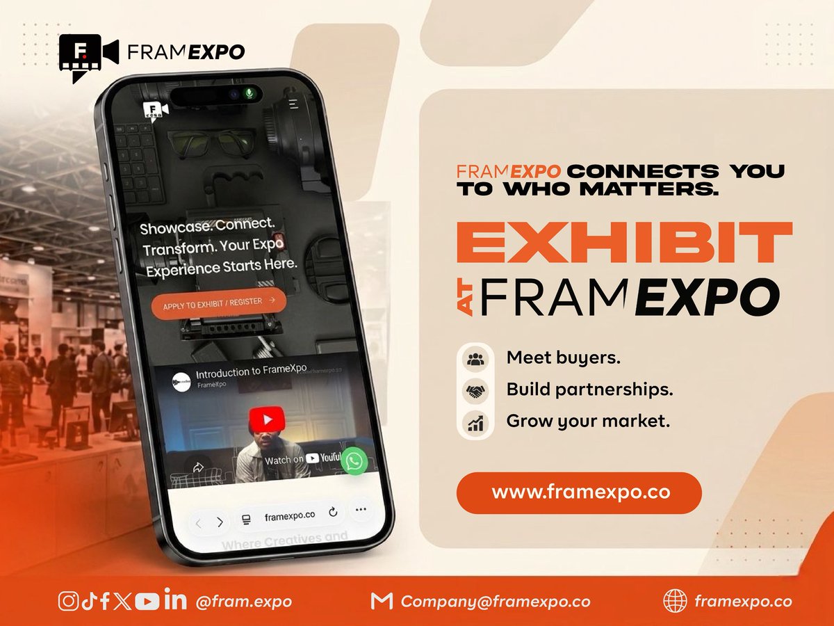 FrameXpo's tweet image. Dear distributors, the gap between you and your next big partnership is a handshake. exhibit at framexpo to meet buyers, build lasting partnerships, and grow your market. your expo experience starts here.

#framexpo #distributors #partnership #b2b #growth