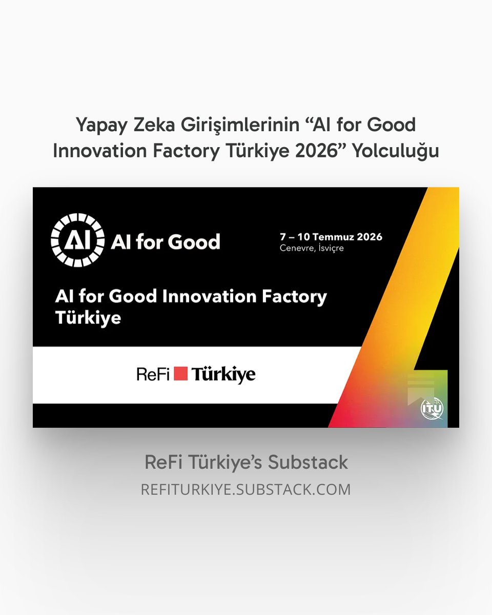 refi_turkiye's tweet photo. @Akbank @imeceplatformu Teknolojinin daha iyi bir dünya inşa etme gücüne tanıklık etmek ve zirveye dair Türkçe içerikler okumak için, ReFi Türkiye Substack yayınına abone olabilirsiniz: https://t.co/k4V9pSQBHt https://t.co/uH5qFK94M2