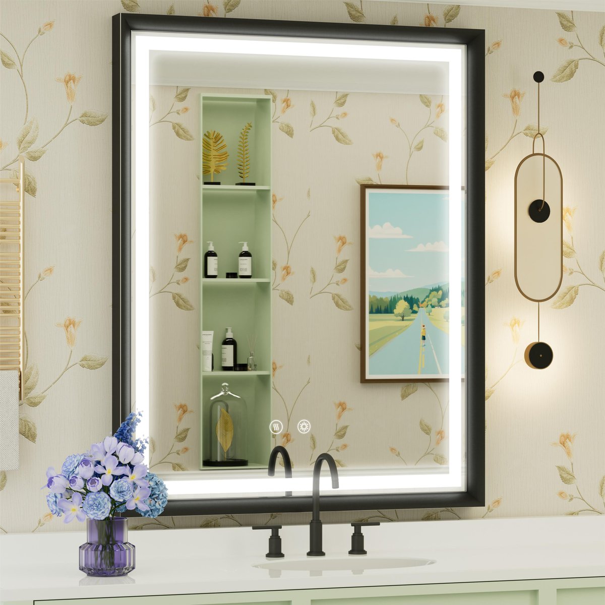 JSneijder2024's tweet image. 🌟Modern LED Lighted Mirror🛁
Sleek black aluminum frame
5mm ultra clear glass ✨
Dimmable light &amp;amp; defog function
Perfect for makeup &amp;amp; shaving 💄
Grab yours👇amazon.com/dp/B0DMSP64XZ
#BathroomMirror #HomeEssentials #LEDLight