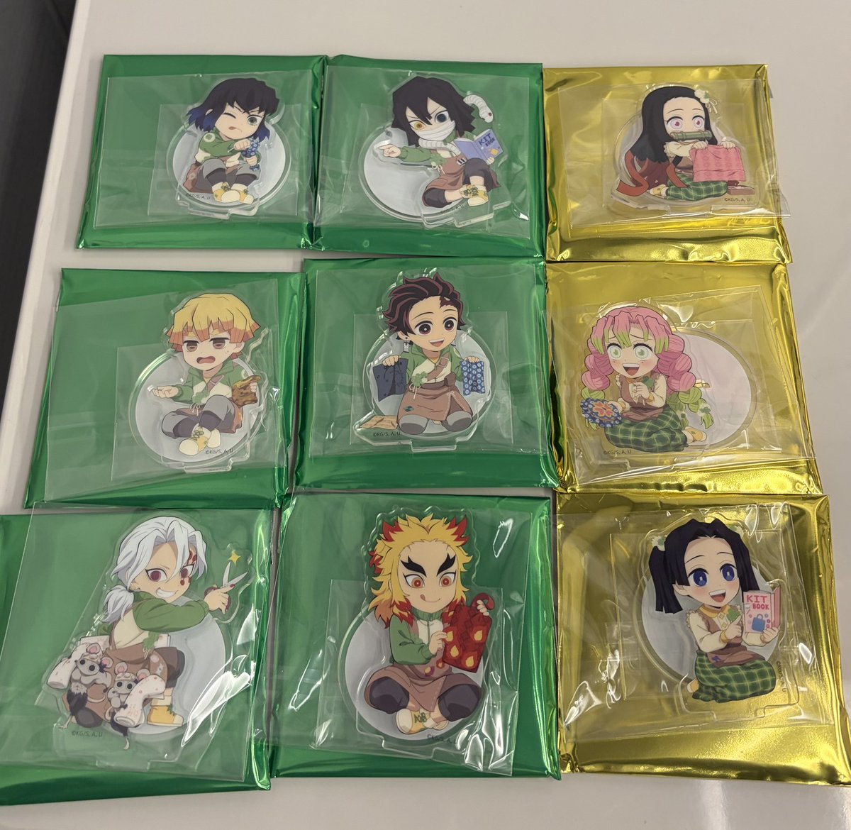dafudafu_sanrio's tweet photo. ⭐️交換希望⭐️
鬼滅の刃　ハンドメイドクラブ

譲:画像のもの

求:同種実弥又はドリンクノベルティポストカード実弥、義勇、無一郎
ポスカは纏めてでの交換希望です。
大変難しいとは思いますがよろしくお願いします https://t.co/7BetHj3eoL