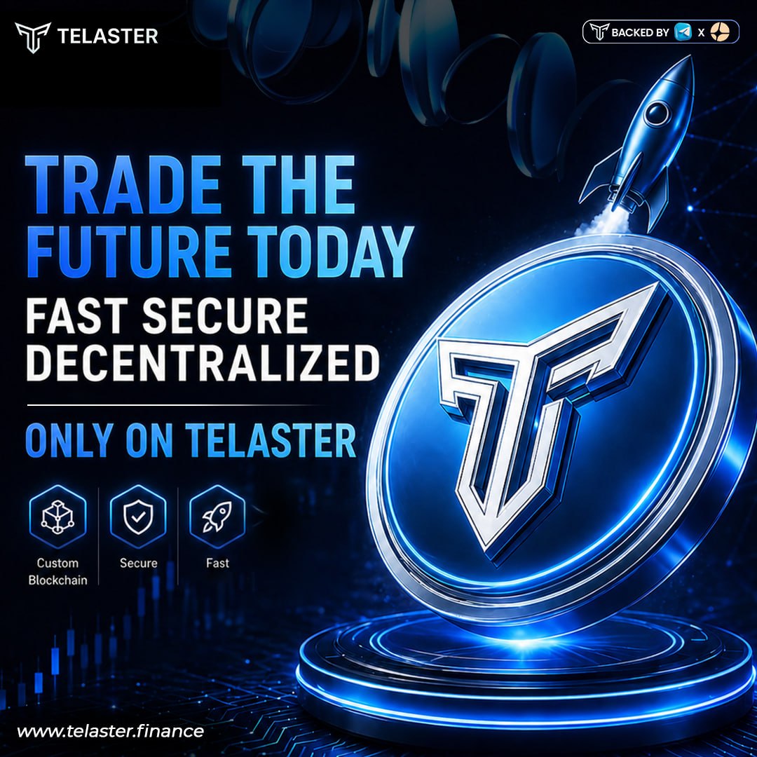 TelasterDex's tweet photo. Dominate the future of trading

One moment decides everything
Telaster makes sure you don’t miss it

Fast execution
Secure by design
Fully decentralized control

Trade when it matters most

Step in. Stay ahead. Win.

https://t.co/J2OLGFtAnP

#Telaster #Crypto #DeFi #Web3 #Trading https://t.co/97SMTfc0NI