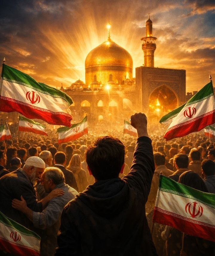 ایرانی که لرزه بر اندام ابر قدرت ها می اندازد ، همان ایرانی است که زانو زده ی درگاه امام مهربانی هاست . ما از حرم قدرت میگیریم :))
#هشتمین_نور
#ایران_امام_رضا