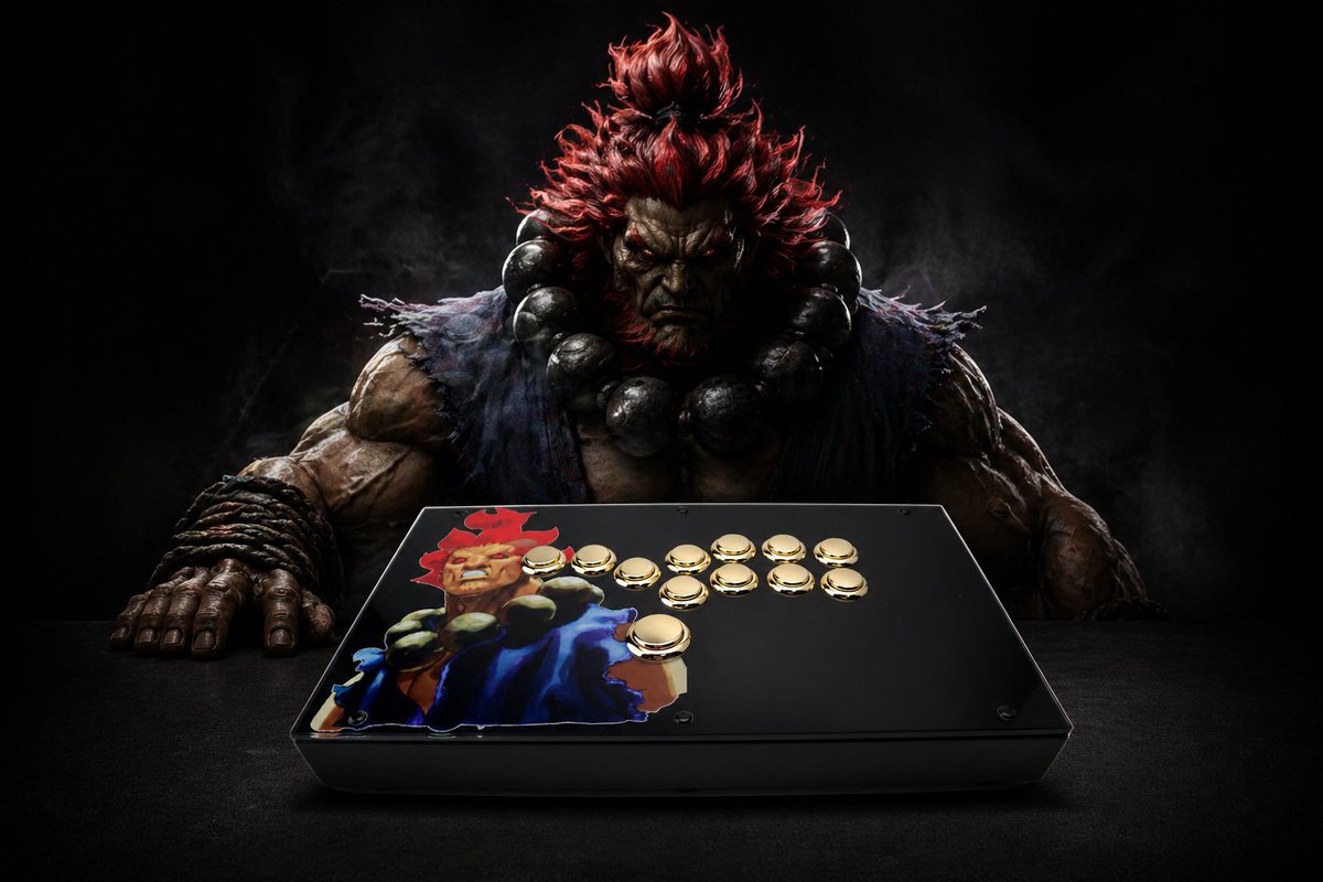 FightBoxArcade_'s tweet image. FightBox F1-Metallic Arcade Game Controller Custom Panel Project 29/04/2026 
fightboxarcade.com/collections/f-…
🪙Classic All Button Layout
🪙Custom Artwork
🪙Sanwa OBSJ Button
#fightboxarcade #arcade #fightbox #fightstick #fightinggames #joystick #StreetFighter6 #GuiltyGearStrive #TEKKEN8