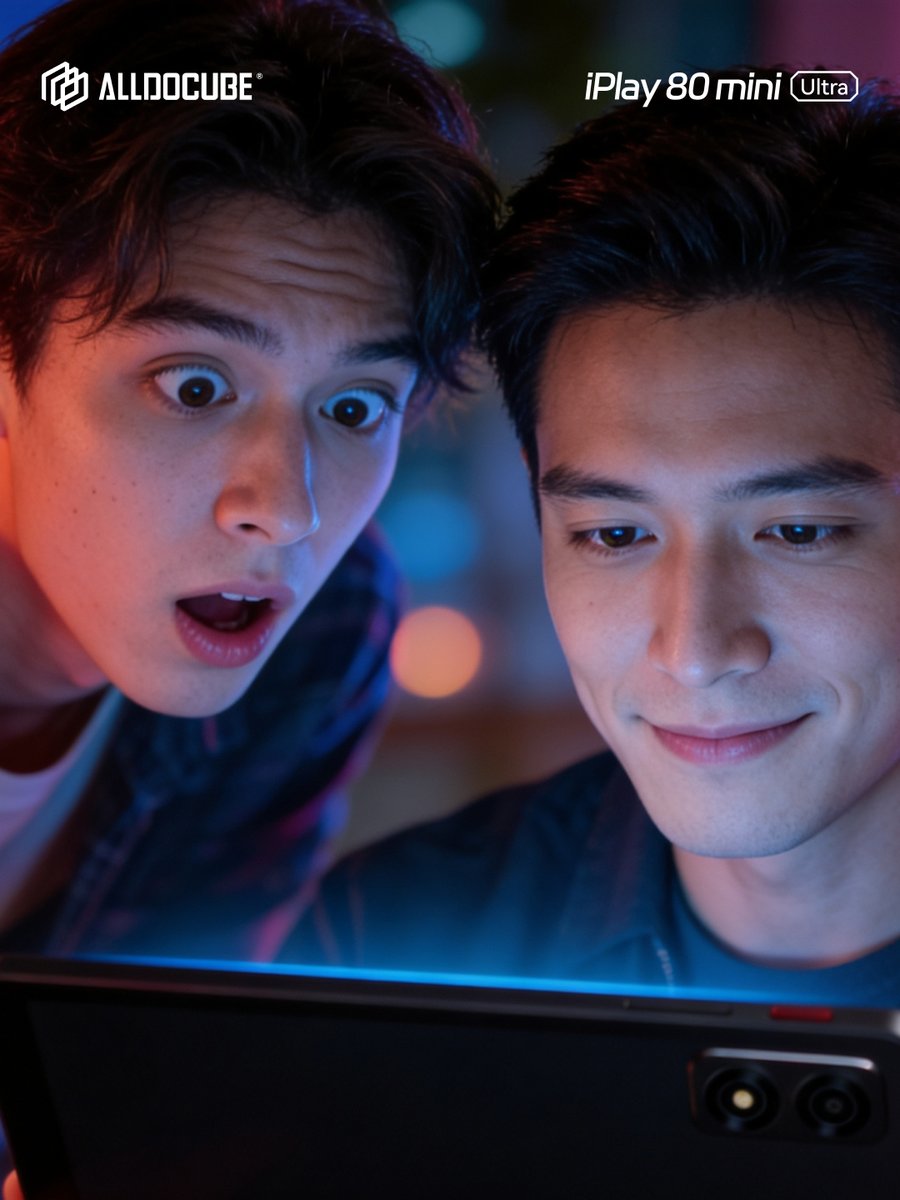 alldocube's tweet image. The iPlay 80 mini Ultra features a 2.5K 144Hz ultra-smooth display that’s absolutely mesmerizing—you won’t want to look away! alldocube.com/en/products/ip…
#alldocube #iplay80miniultra #gamingtablet