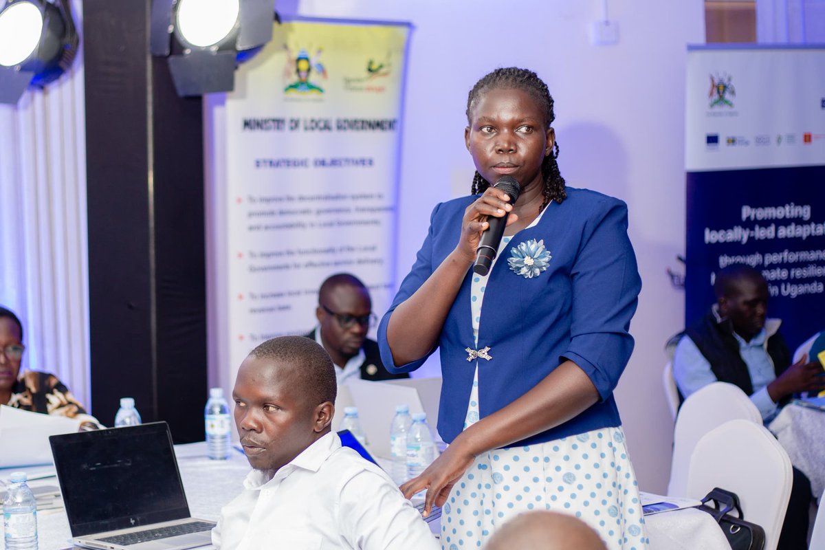 MoLGUganda's tweet photo. Day 2 in Gulu: The LoCAL Facility momentum carries forward from the Moroto session, with strong participation and active engagement in the room.

Rwampara, Terego, Kyankwanzi, and Gulu districts have expressed commitment to embrace and implement the Facility. https://t.co/AghACapOEs