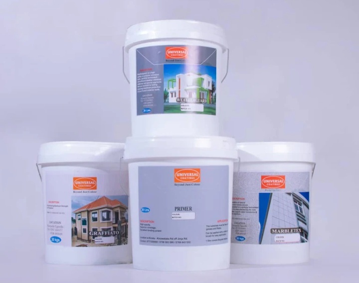 universalc31311's tweet photo. paint and paste
Universal Coatings
we manufacture quality paints and pastes of different color shades and textures ,from weather guard , silk vinyl, Italian stucco, vinyl matt, Marbletex, undercoat , texture paste , dump coat and many more.
For more info: 0754536448 https://t.co/EZKngj3IRz