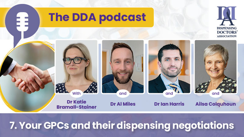 TheDDA1's tweet image. Want to know what's happening with the #dispensingGP contracts in England, Scotland and Wales? Listen in to the GPCs in our latest podcast #rural @BMACymru @BMA_GP @BMAScotland  
dispensingdoctor.org/about-the-dda/…