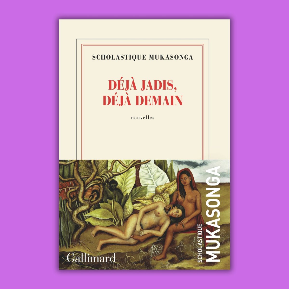 Mukasonga's tweet image. "Déjà jadis, déjà demain" dans votre librairie le 7 mai 2026 @Gallimard 

9 nouvelles qui vous mèneront des mythes des origines, bibliques ou rwandais, aux confins des utopies afro futuristes.

#lire #livre #lecture #nouvelles