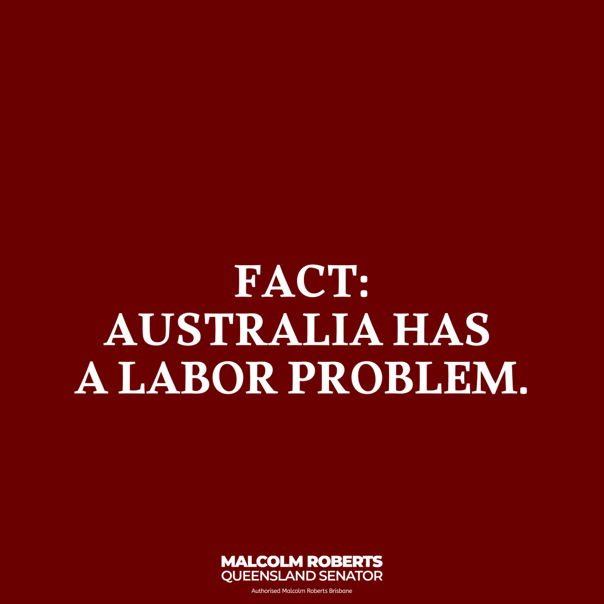 Malcolm Roberts 🇦🇺 tweet media