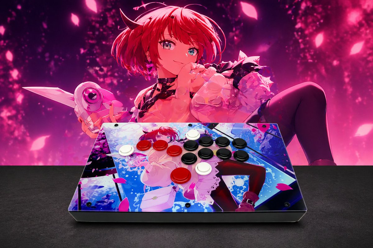 FightBoxArcade_'s tweet image. FightBox F10 Arcade Game Controller Custom Panel Project 29/04/2026
fightboxarcade.com/collections/f-…
💗Classic All Button + 3 Buttons
💗Custom Artwork
💗Sanwa OBSF-24 button + OBSF-30 button
#fightboxarcade #arcade #fightbox #fightstick #fightinggames #joystick #StreetFighter6