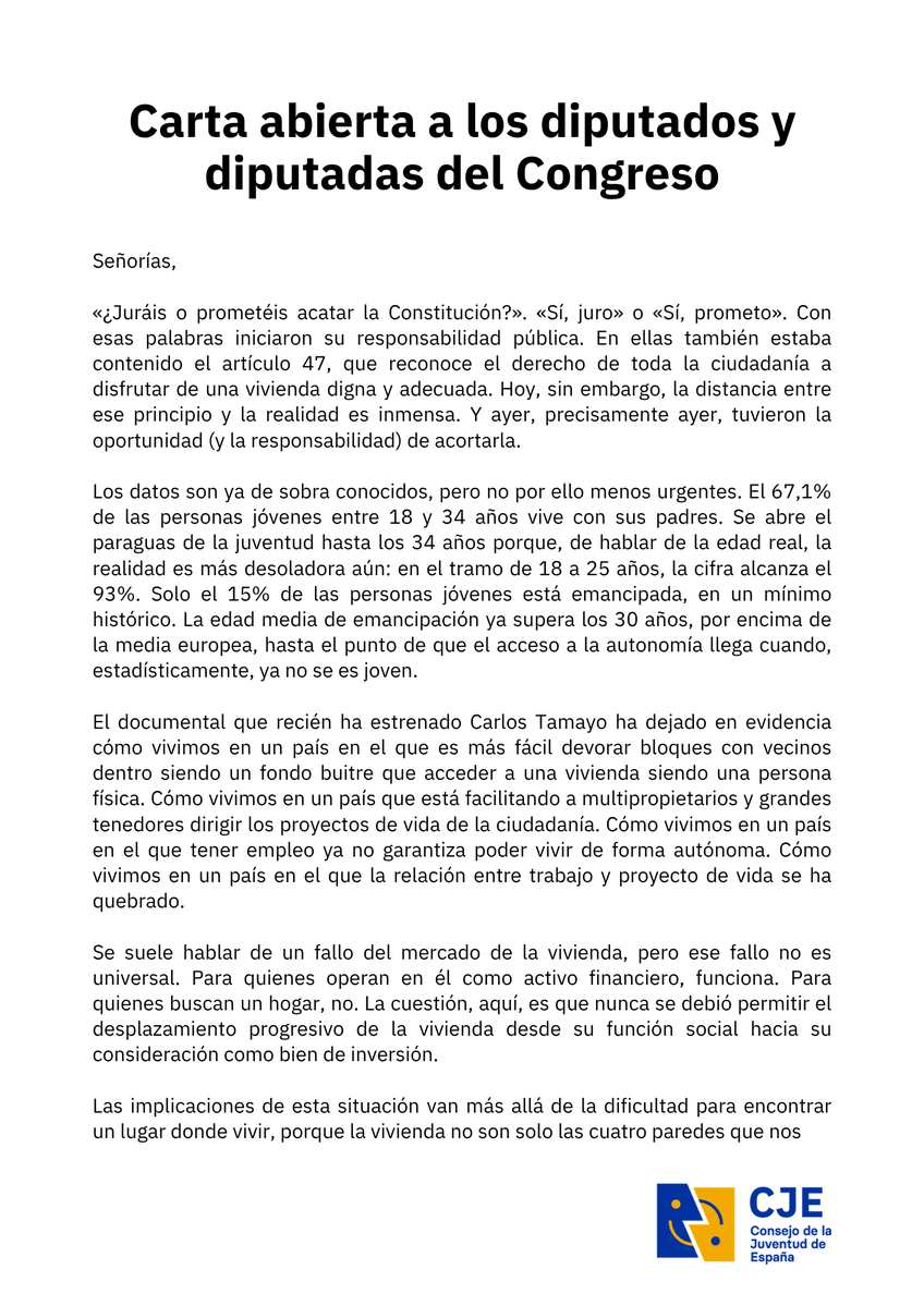 Consejo de la Juventud de España tweet media