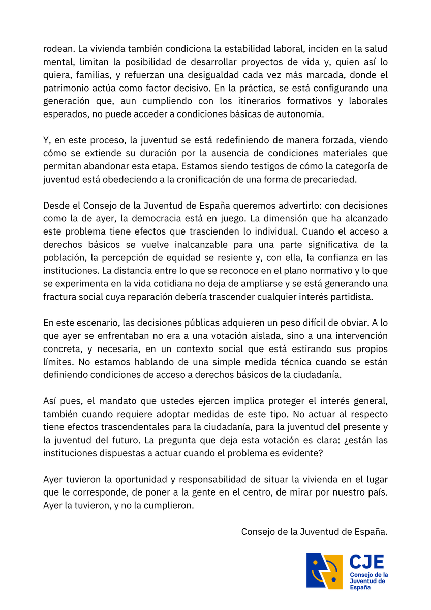 Consejo de la Juventud de España tweet media