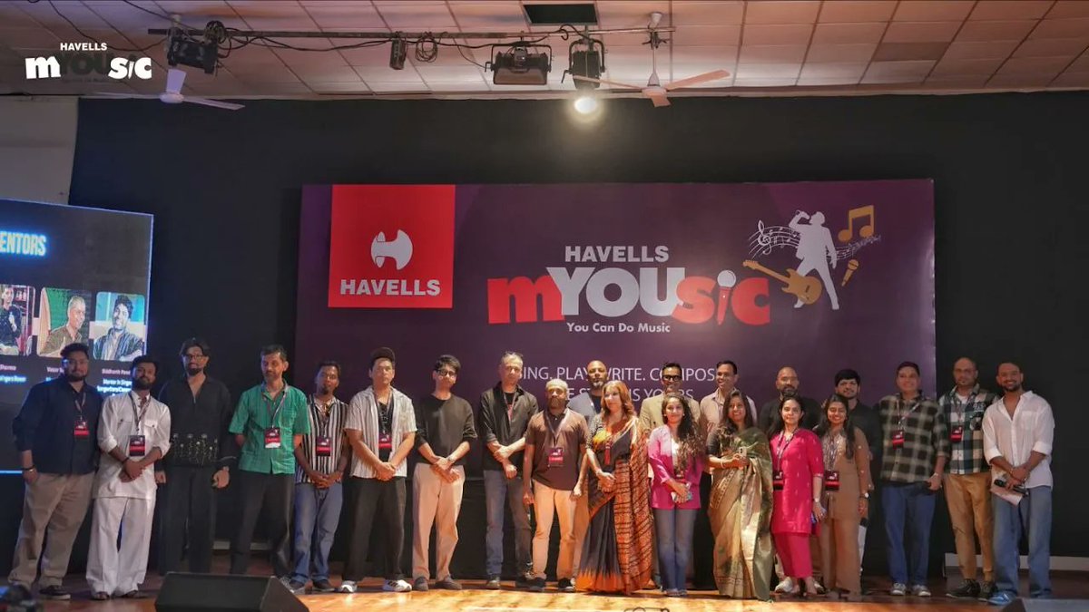 Havells India and WPP Media launch ‘Havells mYOUsic’ talent development initiative 

buzzincontent.com/influencer-mar… 

#WPP #HavellsIndia #TalentManagement