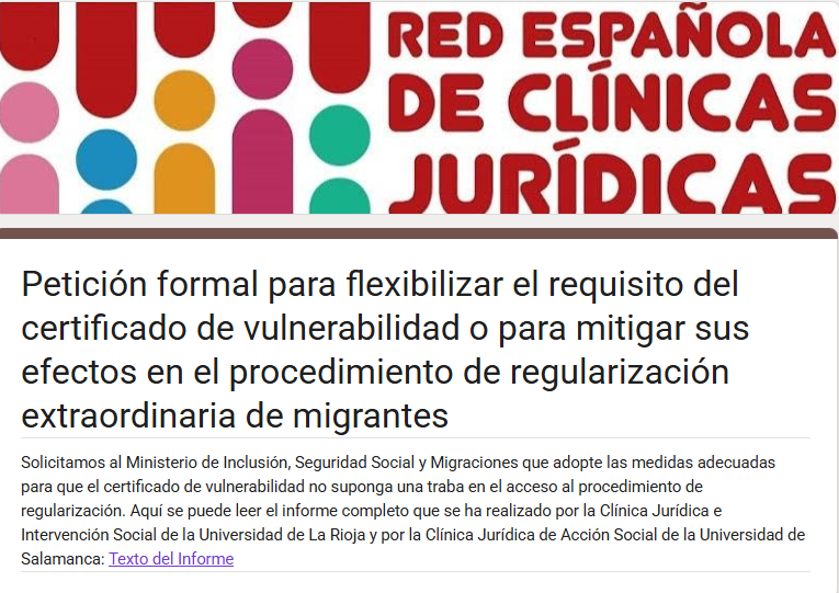 ClínicaJurídica USAL tweet media