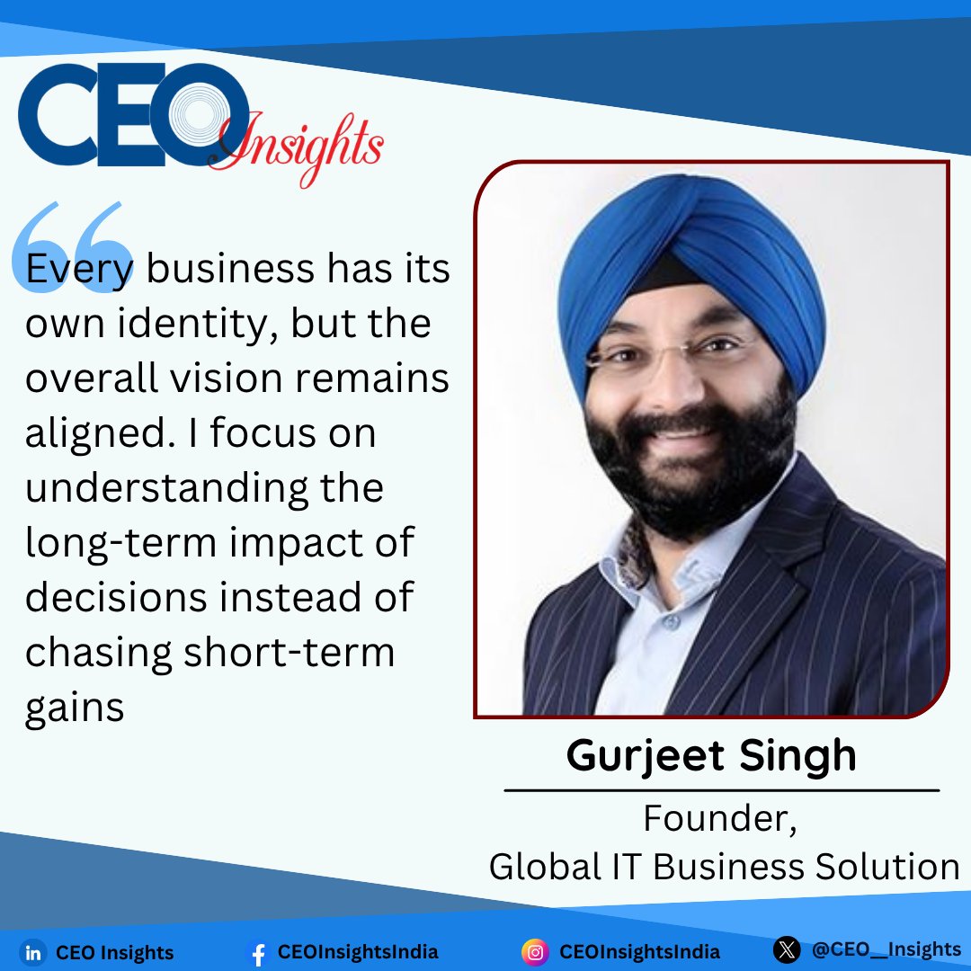 CEO__Insights's tweet image. Leadership Lessons in Scaling Premium Lifestyle Technology

Gurjeet Singh, Founder, Global IT Business Solution

Read More: lnkd.in/gbdN2U-S

#enterprisesolutions #technologysolutions #strategicgrowth #leadershipalignment #ITinfrastructuresolutions #lifestyletechnology